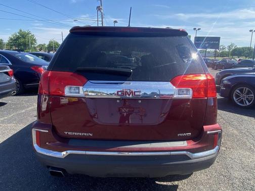 Maroon 2016 GMC Terrain SLT