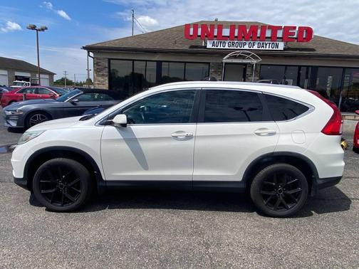 White Diamond Pearl 2016 Honda CR-V EX-L