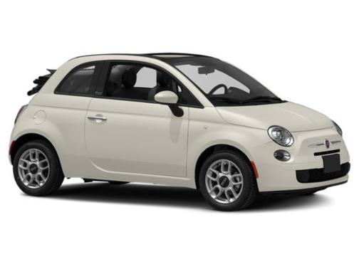 Bianco Perla (Pearl White Tri-Coat) 2013 FIAT 500 Lounge