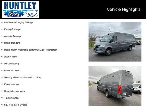 2022 Mercedes-Benz Sprinter 4500 High Roof V6