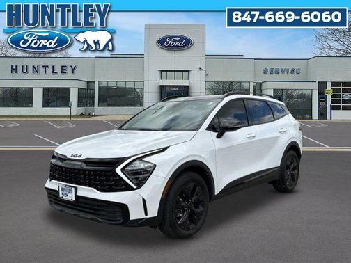 Glacial White Pearl 2025 Kia Sportage X-Line