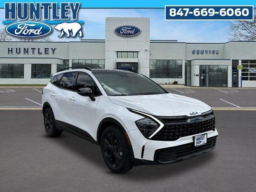 Glacial White Pearl 2025 Kia Sportage X-Line