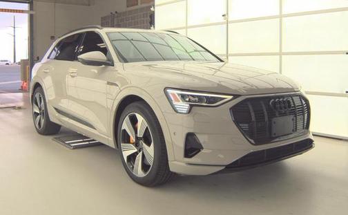 Beige Metallic 2022 Audi e-tron Premium Plus