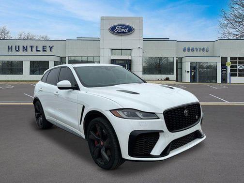 White 2023 Jaguar F-PACE SVR P550 AWD Automatic