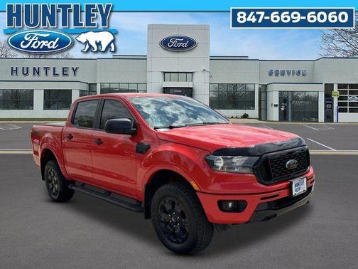 Red 2023 Ford Ranger XLT