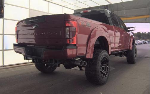 Rapid Red Metallic Tinted Clearcoat 2021 Ford F-250 Lariat