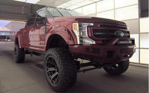 Rapid Red Metallic Tinted Clearcoat 2021 Ford F-250 Lariat