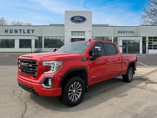 Red 2021 GMC Sierra 1500 AT4