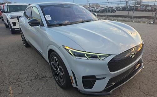 Space White Metallic 2023 Ford Mustang Mach-E GT