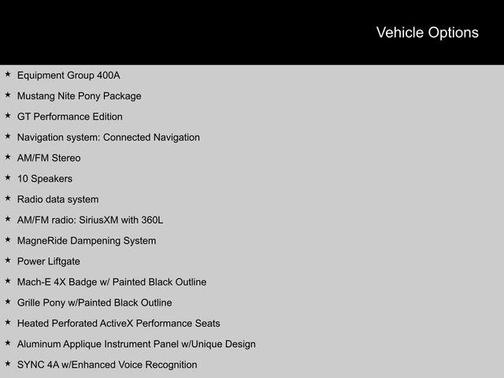 2023 Ford Mustang Mach-E GT