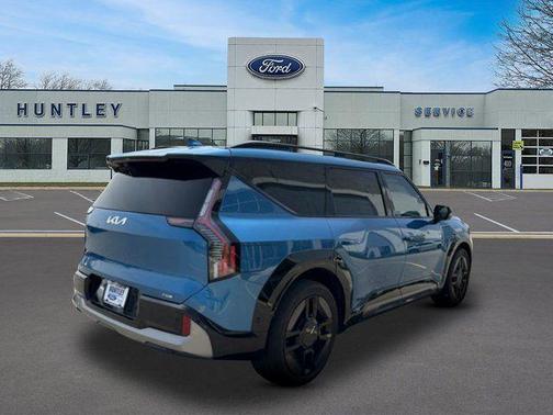 Ocean Blue 2024 Kia EV9 GT-Line