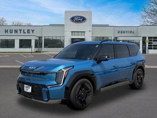 Ocean Blue 2024 Kia EV9 GT-Line