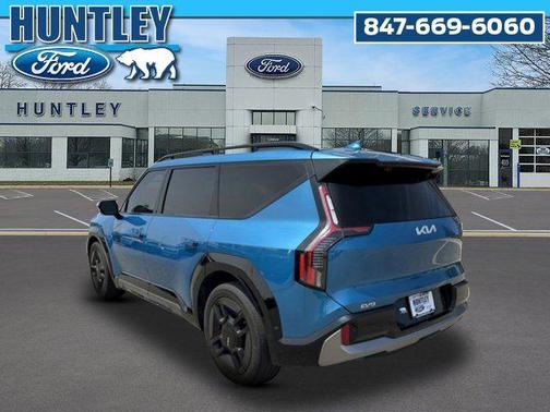 Ocean Blue 2024 Kia EV9 GT-Line