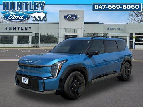 Ocean Blue 2024 Kia EV9 GT-Line