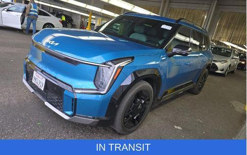 Ocean Blue 2024 Kia EV9 GT-Line