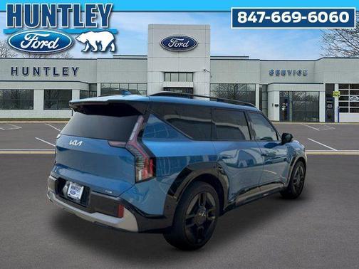Ocean Blue 2024 Kia EV9 GT-Line