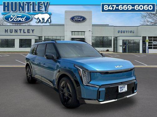 Ocean Blue 2024 Kia EV9 GT-Line