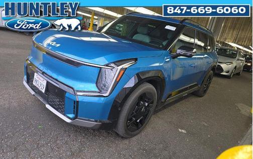 Ocean Blue 2024 Kia EV9 GT-Line