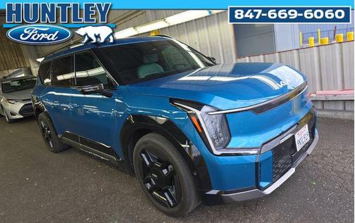 Ocean Blue 2024 Kia EV9 GT-Line
