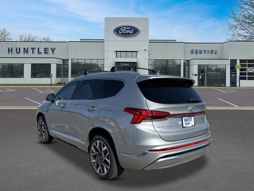 Shimmering Silver 2022 Hyundai SANTA FE Calligraphy