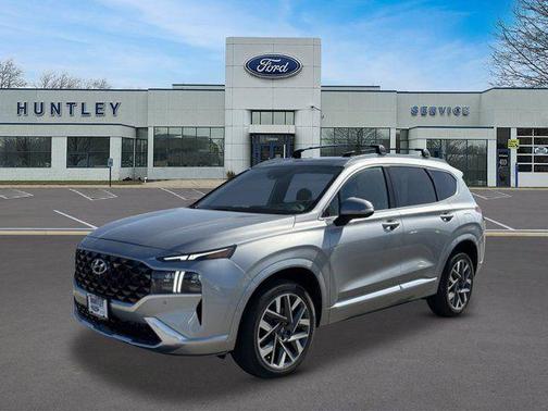 Shimmering Silver 2022 Hyundai SANTA FE Calligraphy