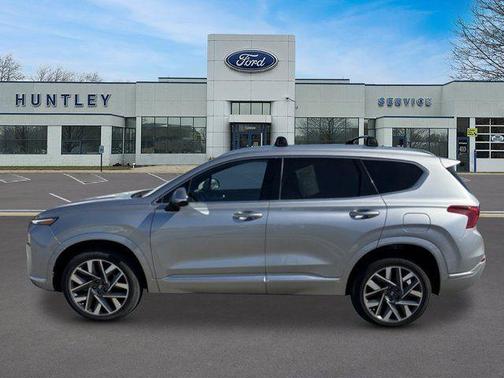 Shimmering Silver 2022 Hyundai SANTA FE Calligraphy