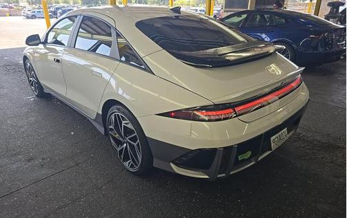 Serenity White 2023 Hyundai IONIQ 6 SEL