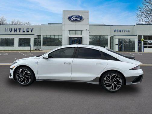 Serenity White 2023 Hyundai IONIQ 6 SEL