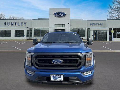 Blue 2022 Ford F-150 XLT