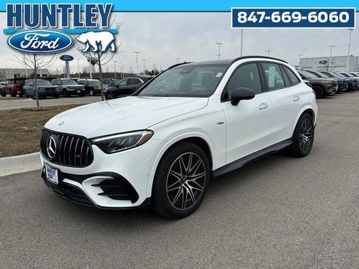 White 2025 Mercedes-Benz AMG GLC 43 4MATIC SUV