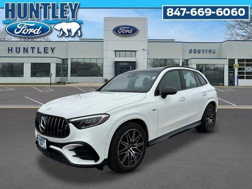 White 2025 Mercedes-Benz AMG GLC 43 4MATIC SUV