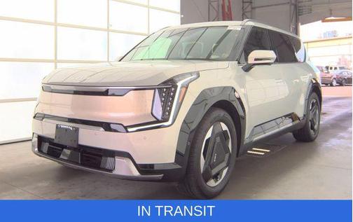 Ivory Silver 2024 Kia EV9 Land