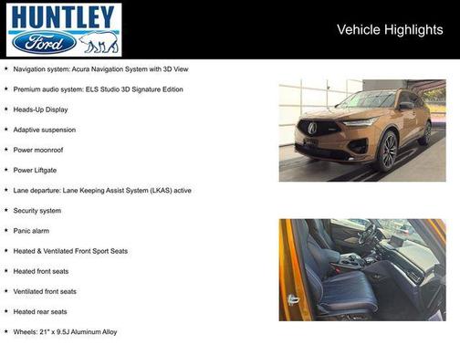 2024 Acura MDX Type S Advance Package