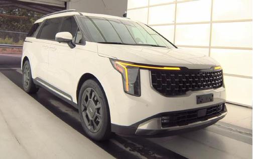 Snow White Pearl 2025 Kia Carnival Hybrid SX