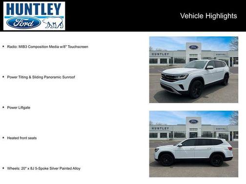 2022 Volkswagen Atlas 3.6L SE w/Technology