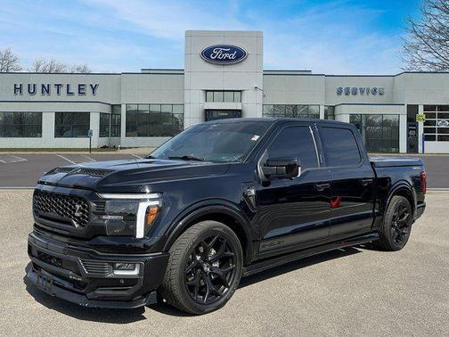 Agate Black Metallic 2024 Ford F-150 Lariat
