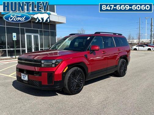 Ultimate Red 2024 Hyundai SANTA FE HEV Calligraphy SUV