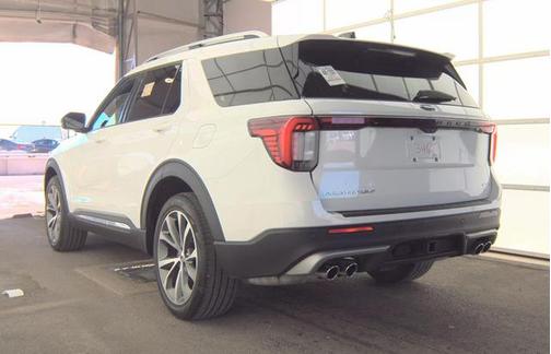 White Metallic 2025 Ford Explorer Platinum