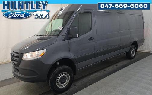 Gray 2024 Mercedes-Benz Sprinter 2500 Cargo 170 WB