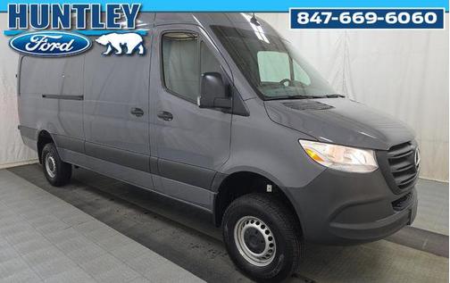 Gray 2024 Mercedes-Benz Sprinter 2500 Cargo 170 WB