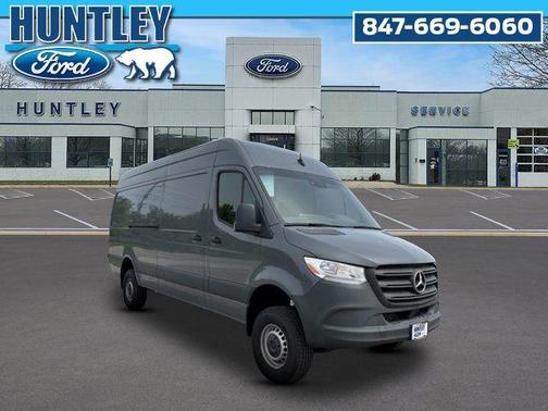 Gray 2024 Mercedes-Benz Sprinter 2500 Cargo 170 WB