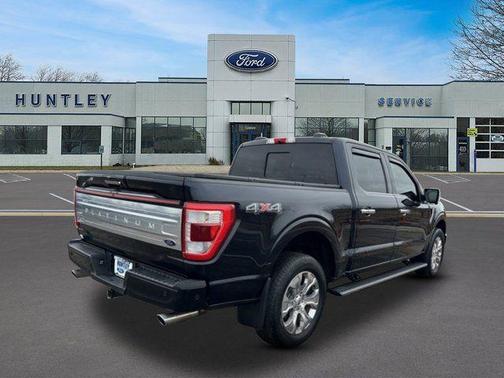 Antimatter Blue Metallic 2021 Ford F-150 Platinum