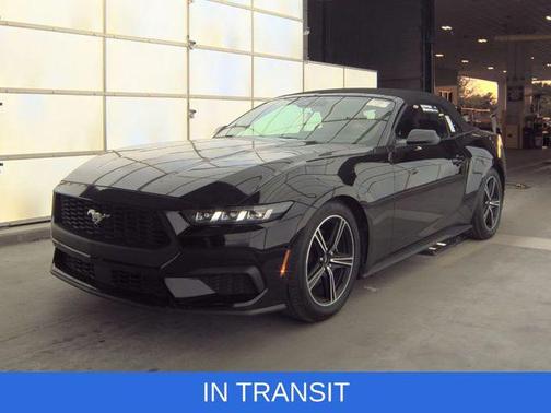 Shadow Black 2024 Ford Mustang EcoBoost Premium