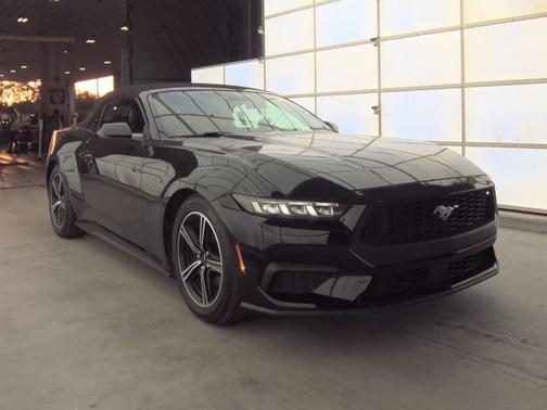 Shadow Black 2024 Ford Mustang EcoBoost Premium