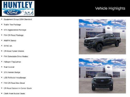 Shadow Black 2026 Ford Ranger XL