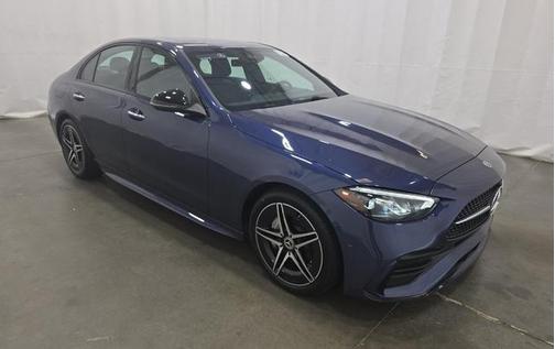 Starling Blue Metallic 2024 Mercedes-Benz C-Class C 300 4MATIC