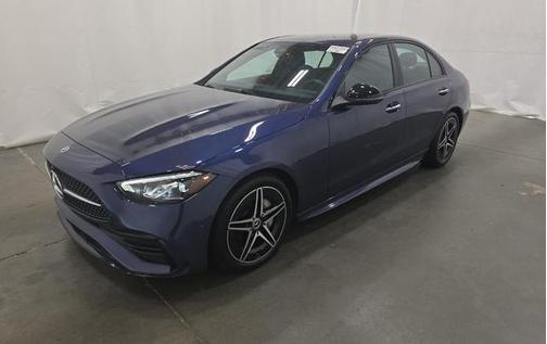 Starling Blue Metallic 2024 Mercedes-Benz C-Class C 300 4MATIC