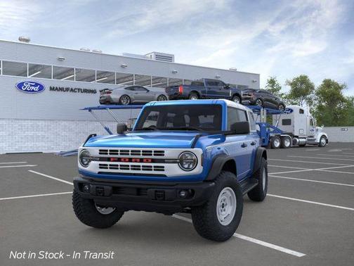 Velocity Blue Metallic 2026 Ford Bronco Heritage Edition