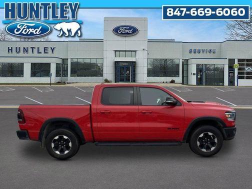Flame Red Clearcoat 2022 RAM 1500 Rebel