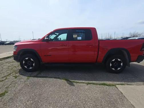 Flame Red Clearcoat 2022 RAM 1500 Rebel